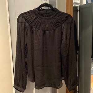 Black blouse by Loft